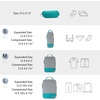 image:imageBAGSMART 6 Set 4 Set2 Set Compression Packing Cubes for Travel Lightweight Luggage Organizer Bags Durable Space Saver Bags Travel EssentialsProcess Cyan