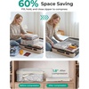 image:imageBAGSMART 6 Set 4 Set2 Set Compression Packing Cubes for Travel Lightweight Luggage Organizer Bags Durable Space Saver Bags Travel EssentialsSeaside Dots