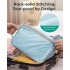 image:imageBAGSMART 6 Set 4 Set2 Set Compression Packing Cubes for Travel Lightweight Luggage Organizer Bags Durable Space Saver Bags Travel EssentialsStarlight Bluen