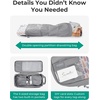 image:imageBAGSMART 6 Set 4 Set2 Set Compression Packing Cubes for Travel Lightweight Luggage Organizer Bags Durable Space Saver Bags Travel EssentialsStorm Front Grey