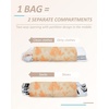 image:imageBAGSMART 6 Set 4 Set2 Set Compression Packing Cubes for Travel Lightweight Luggage Organizer Bags Durable Space Saver Bags Travel EssentialsTiedyed Fallen Leaves