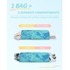 image:imageBAGSMART 6 Set 4 Set2 Set Compression Packing Cubes for Travel Lightweight Luggage Organizer Bags Durable Space Saver Bags Travel EssentialsTiedyed Sea