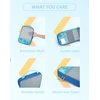 image:imageBAGSMART 6 Set 4 Set2 Set Compression Packing Cubes for Travel Lightweight Luggage Organizer Bags Durable Space Saver Bags Travel EssentialsTiedyed Sea