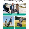 image:imageBAGSMART 83L Foldable Travel Bag Large Duffle Bag for Travel Weekender Duffel Luggage Bag for Sport College Camping Water Resistant BrownOlive green