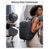image:imageBAGSMART Backpack for Women Travel Backpack with Large Side Pocket 156 Inch Work College Backpack Purse Waterproof Business Teacher Laptop Bag Camel156 Inpink
