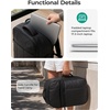 image:imageBAGSMART Backpack for Women Travel Backpack with Large Side Pocket 156 Inch Work College Backpack Purse Waterproof Business Teacher Laptop Bag Camel173 Inchocolate