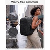 image:imageBAGSMART Backpack for Women Travel Backpack with Large Side Pocket 156 Inch Work College Backpack Purse Waterproof Business Teacher Laptop Bag Camel173 Incamel