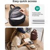 image:imageBAGSMART Backpack for Women Travel Backpack with Large Side Pocket 156 Inch Work College Backpack Purse Waterproof Business Teacher Laptop Bag Camel97 Incamel