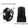 image:imageBAGSMART Camera Backpack DSLR SLR Camera Bag Backpack Fits 156 Inch LaptopAntiTheft Waterproof Camera Case for PhotographersMen Womenwith Rain CoverTripod HolderBlackBlack