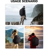 image:imageBAGSMART Camera Bag for DSLR Waterproof Camera Backpacks for Photographers Camera Case with Laptop Compartment156 BlackBlack