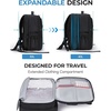 image:imageBAGSMART Camera Bag for DSLR Waterproof Camera Backpacks for Photographers Camera Case with Laptop Compartment156 BlackBlack