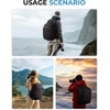 image:imageBAGSMART Camera Bag for DSLR Waterproof Camera Backpacks for Photographers Camera Case with Laptop Compartment156 BlackBlack