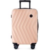 image:imageBAGSMART Carry On Luggage 22x14x9 Airline Approved PC Hardside Suitcase 20 Inch Carryon with Spinner Wheels Travel Luggage Lightweight Rolling Suitcases for Men Women Purple06 Light Orange