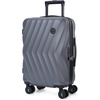 image:imageBAGSMART Carry On Luggage 22x14x9 Airline Approved PC Hardside Suitcase 20 Inch Carryon with Spinner Wheels Travel Luggage Lightweight Rolling Suitcases for Men Women Purple04 Charcoal Grey
