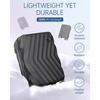 image:imageBAGSMART Carry On Luggage 22x14x9 Airline Approved PC Hardside Suitcase 20 Inch Carryon with Spinner Wheels Travel Luggage Lightweight Rolling Suitcases for Men Women Purple02 Black