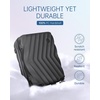 image:imageBAGSMART Carry On Luggage 22x14x9 Airline Approved PC Hardside Suitcase 20 Inch Carryon with Spinner Wheels Travel Luggage Lightweight Rolling Suitcases for Men Women Purple02 Black