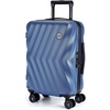 image:imageBAGSMART Carry On Luggage 22x14x9 Airline Approved PC Hardside Suitcase 20 Inch Carryon with Spinner Wheels Travel Luggage Lightweight Rolling Suitcases for Men Women Purple03 Navy Blue
