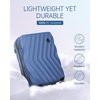 image:imageBAGSMART Carry On Luggage 22x14x9 Airline Approved PC Hardside Suitcase 20 Inch Carryon with Spinner Wheels Travel Luggage Lightweight Rolling Suitcases for Men Women Purple03 Navy Blue