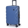 image:imageBAGSMART Carry On Luggage 22x14x9 Airline Approved PC Hardside Suitcase 20 Inch Carryon with Spinner Wheels Travel Luggage Lightweight Rolling Suitcases for Men Women Purple03 Navy Blue