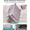 image:imageBAGSMART Carry On Luggage 22x14x9 Airline Approved with Spinner Wheels100 PC Hardside Expandable Luggage with TSA Lock for Trips 20 Inch Rolling Suitcases for Men WomenPinkPurple