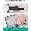 image:imageBAGSMART Carry On Luggage 22x14x9 Airline Approved with Spinner Wheels100 PC Hardside Expandable Luggage with TSA Lock for Trips 20 Inch Rolling Suitcases for Men WomenPinkBlackPink