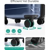 image:imageBAGSMART Carry On Luggage 22x14x9 Airline Approved with Spinner WheelsLightweight 20 Inch Luggage with TSA LockExpandable Hard Shell Carry On Suitcases for Men WomenRose PurpleDark Blue