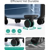 image:imageBAGSMART Carry On Luggage 22x14x9 Airline Approved with Spinner WheelsLightweight 20 Inch Luggage with TSA LockExpandable Hard Shell Carry On Suitcases for Men WomenRose PurpleRoyalblue