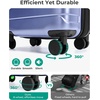 image:imageBAGSMART Carry On Luggage 22x14x9 Airline Approved with Spinner WheelsLightweight 20 Inch Luggage with TSA LockExpandable Hard Shell Carry On Suitcases for Men WomenRose PurpleSlate Blue