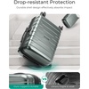 image:imageBAGSMART Carry On Luggage 22x14x9 Airline Approved with Spinner WheelsLightweight 20 Inch Luggage with TSA LockExpandable Hard Shell Carry On Suitcases for Men WomenRose PurpleOlive