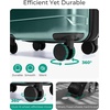 image:imageBAGSMART Carry On Luggage 22x14x9 Airline Approved with Spinner WheelsLightweight 20 Inch Luggage with TSA LockExpandable Hard Shell Carry On Suitcases for Men WomenRose PurplePine Green