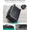 image:imageBAGSMART Carry On Luggage 22x14x9 Airline Approved with Spinner WheelsLightweight 20 Inch Luggage with TSA LockExpandable Hard Shell Carry On Suitcases for Men WomenRose PurpleBlack