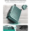 image:imageBAGSMART Carry On Luggage 22x14x9 Airline Approved with Spinner WheelsLightweight 20 Inch Luggage with TSA LockExpandable Hard Shell Carry On Suitcases for Men WomenRose PurplePine Green