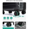 image:imageBAGSMART Carry On Luggage 22x14x9 Airline Approved with Spinner WheelsLightweight 20 Inch Luggage with TSA LockExpandable Hard Shell Carry On Suitcases for Men WomenRose PurpleBlack