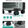 image:imageBAGSMART Carry On Luggage 22x14x9 Airline Approved with Spinner WheelsLightweight 20 Inch Luggage with TSA LockExpandable Hard Shell Carry On Suitcases for Men WomenRose PurpleOlive