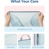 image:imageBAGSMART Compression Packing Cubes  6 Set Travel Packing Cubes for Suitcases Compression Suitcase Organizers with Shoe Bag