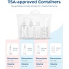 image:imageBAGSMART Compression Packing Cubes 6 PCS Packing Cubes for Suitcases Travel Bags Organizer for Luggage Lightweight Packing Cube for Travel EssentialsLight Beige