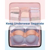 image:imageBAGSMART Compression Packing Cubes 6 PCS Packing Cubes for Suitcases Travel Bags Organizer for Luggage Lightweight Packing Cube for Travel EssentialsPink