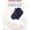 image:imageBAGSMART Compression Packing Cubes for Travel 654set Lightweight Packing Organizers Summer Travel Essentials Suitcase Organizer Bags Set04Navy