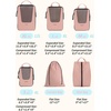 image:imageBAGSMART Compression Packing Cubes for Travel 654set Lightweight Packing Organizers Summer Travel Essentials Suitcase Organizer Bags SetHBrier Rose