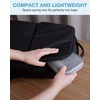 image:imageBAGSMART Cord Organizer Travel Cable Organizer Bag Tech Electronic Organizer Travel Case Travel Essentials for Charger Cable Phone Flash drive Single Layer  BlackSingle Layer Grey