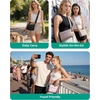 image:imageBAGSMART Cross Body Purse Medium Crossbody Bags for Women Travel Purse 43L Puffy Handbag Wallet with RFID Blocking SlotsDark Brown