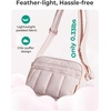 image:imageBAGSMART Cross Body Purse Mini Crossbody Bags for Women Travel Purse Puffy Shoulder Handbag Wallet with RFID Blocking Slots BrownsmallTerracotta Pink