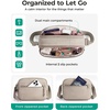image:imageBAGSMART Cross Body Purse Small Crossbody Bags for Women Travel Purse Casual Shoulder Handbag WalletBrown