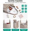 image:imageBAGSMART Crossbody Bag for Women 6L Lightweight Hobo Purse for Travel amp Daily Use Waterresistant Cute Puffer Shoulder BagSmoke Green