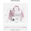 image:imageBAGSMART Crossbody Bags for Women Lightweight Purses for Women Quilted Puffer Tote Handbags for Daily UseShopTravelBaby Pink