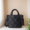 image:imageBAGSMART Crossbody Bags for Women Lightweight Purses for Women Quilted Puffer Tote Handbags for Daily UseShopTravelBlack