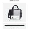 image:imageBAGSMART Crossbody Bags for Women Lightweight Purses for Women Quilted Puffer Tote Handbags for Daily UseShopTravelBlack