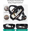 image:imageBAGSMART Crossbody Bags for Women Lightweight Purses for Women Quilted Puffer Tote Handbags for Daily UseShopTravelBlack