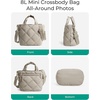 image:imageBAGSMART Crossbody Bags for Women Lightweight Purses for Women Quilted Puffer Tote Handbags for Daily UseShopTravelBlue