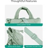 image:imageBAGSMART Crossbody Bags for Women Lightweight Purses for Women Quilted Puffer Tote Handbags for Daily UseShopTravelForest Green